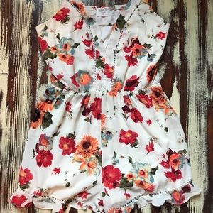 Floral romper